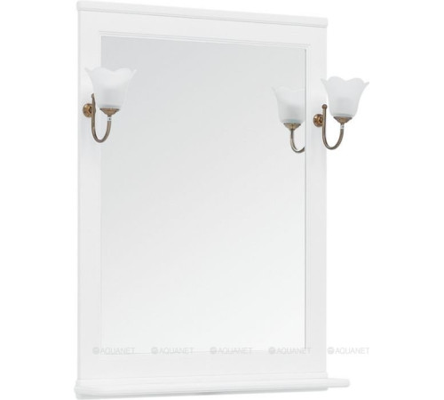 Зеркало Aquanet Валенса 75 new белый матовый 00238829