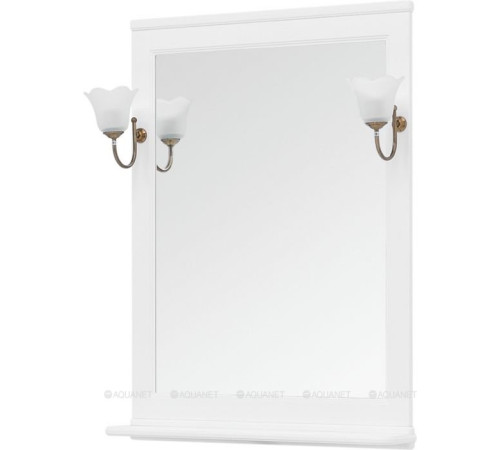 Зеркало Aquanet Валенса 75 new белый матовый 00238829
