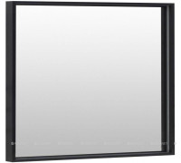 Зеркало De Aqua Алюминиум 90 с LED-подсветкой 4 стороны черный 00261703
