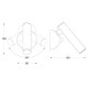 Бра Zuma Line Loya W0461-01A-S8S8