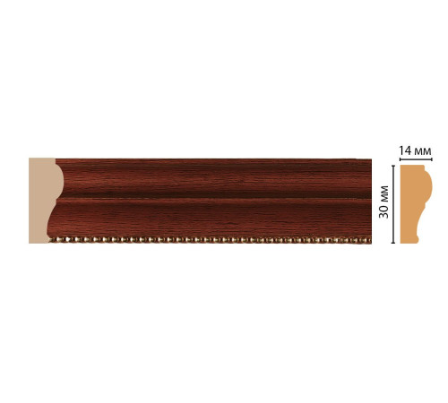Молдинг DECOMASTER 101-52 30х14х2400 мм 101-52
