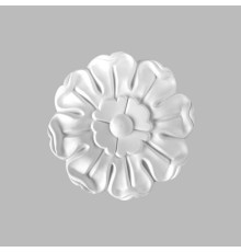 Розетка декоративная из полиуретана DECOMASTER 80095 d 105 мм 80095