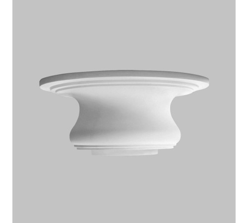 Капитель для полуколонны Decomaster 90018-3 Ø 315х130 мм 90018-3