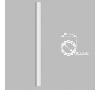 Колонна полиуретановая DECOMASTER 90018 180x2400 мм 90018