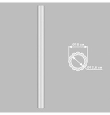 Колонна полиуретановая DECOMASTER 90018 180x2400 мм 90018