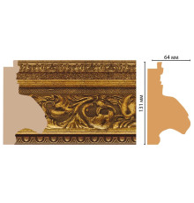 Багет из полистирола DECOMASTER 947-565 131х64х2900 мм 947-565