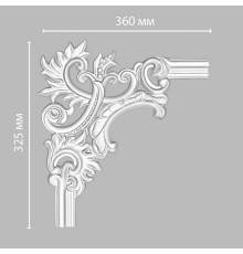 Угол декоративный DECOMASTER 360x325x25 мм 97803-2L