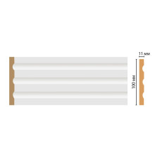 Пилястра DECOMASTER D201 ДМ полистирол 100х11х2400 мм D201 ДМ