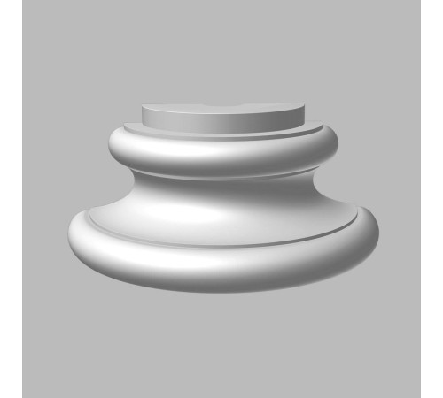 Полуоснование DECOMASTER DC-8302-8H d 390 195х165 мм DC-8302-8H