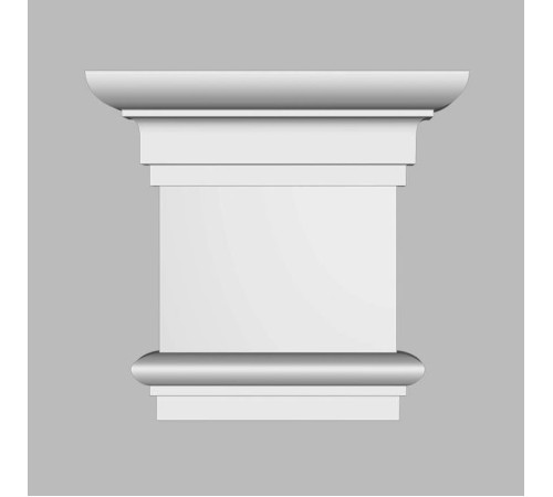 Капитель DECOMASTER DK-205 195x205x50 мм DK-205