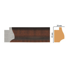 Багет из полистирола Decomaster FM20-1 43х25х2850 мм FM20-1