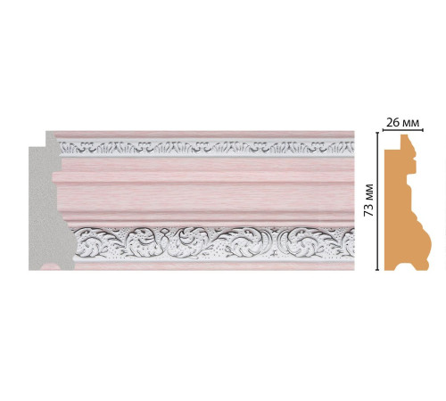 Багет из полистирола DECOMASTER FM29-1 73х26х2850 мм FM29-1