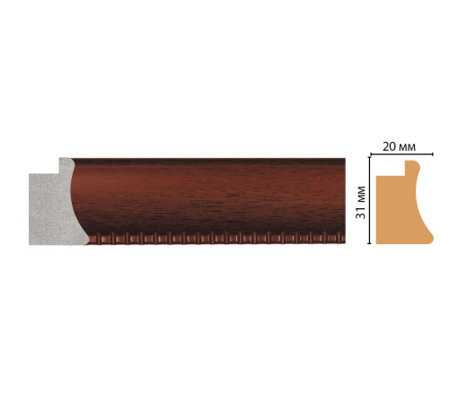 Багет DECOMASTER FM7-4 31x20x2850 мм FM7-4