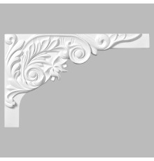 Декоративный элемент DECOMASTER 66203R из полиуретана 280x180x16 мм 66203R