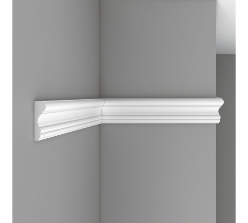 Молдинг гладкий DECOMASTER гибкий 85х25х2400 мм 97174F