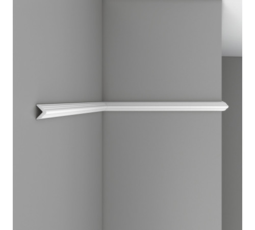 Молдинг гладкий DECOMASTER DP-332 полиуретан 28х28х2400 мм DP-332