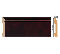 Плинтус напольный DECOMASTER D005-62 ДМ 79х13х2400 мм D005-62 ДМ