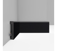 Плинтус напольный DECOMASTER D235-116 80х17х2400 мм черный