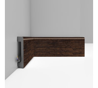 Плинтус напольный DECOMASTER D235-966 ДМ 80х17х2400 мм D235-966 ДМ