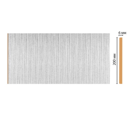 Декоративная панель Decomaster G20-19 полистирол 200x6x2400 мм G20-19