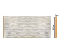 Декоративная панель Decomaster L10-20 полистирол 99x6x2400 мм L10-20