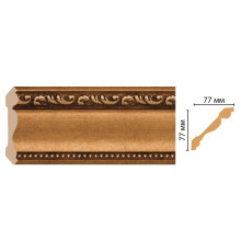 Плинтус потолочный DECOMASTER 154-1223 77х77х2400 мм 154-1223