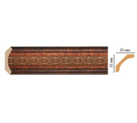 Плинтус потолочный DECOMASTER 167S-767 35х35х2400 мм 167S-767