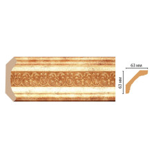 Плинтус потолочный DECOMASTER 168-126 62х62х2400 мм 168-126