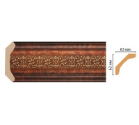 Плинтус потолочный DECOMASTER 168-767 62х62х2400 мм 168-767