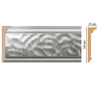 Плинтус потолочный Decomaster D215-375 100х25х2400 мм D215-375