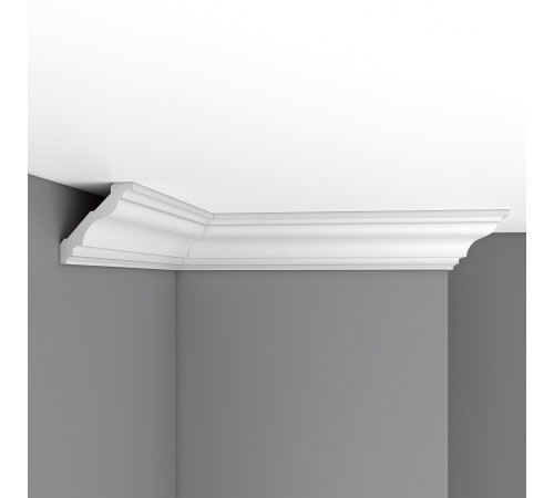 Плинтус потолочный гладкий DECOMASTER 96684 78х74х2400 мм 96684