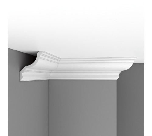 Плинтус потолочный гладкий DECOMASTER DP-372 178х145х2400 мм DP-372