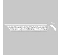 Плинтус потолочный с рисунком DECOMASTER 95775F гибкий 70х70х2400 мм 95775F