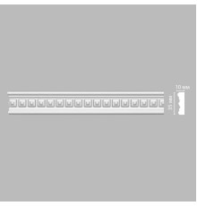 Молдинг с рисунком Decomaster DT-9080 полиуретан 35х10х2400 мм DT-9080
