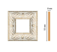 Вставка цветная DECOMASTER 130-2-18 55x55x8 мм