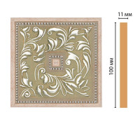 Вставка декоративная цветная DECOMASTER 100х100х11 мм полистирол 156-2-59