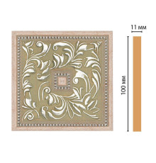 Вставка декоративная цветная DECOMASTER 100х100х11 мм полистирол 156-2-59