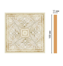 Вставка декоративная DECOMASTER 156-2-937 100х100х11 мм полистирол 156-2-937