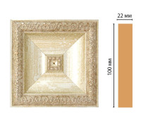 Вставка декоративная DECOMASTER D207 100x100x22 мм D207-281