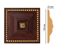 Вставка декоративная DECOMASTER D209 100х100х22 мм D209-1084