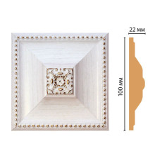 Вставка декоративная DECOMASTER D209 100х100х22 мм D209-118