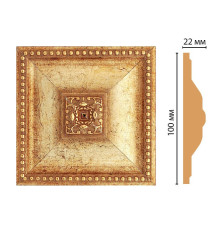 Вставка декоративная DECOMASTER D209 100х100х22 мм D209-126