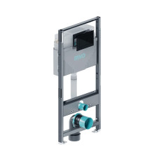 Комплект инсталляция RIVO Set A и панель смыва Touch Line черный глянцевый 200001.6