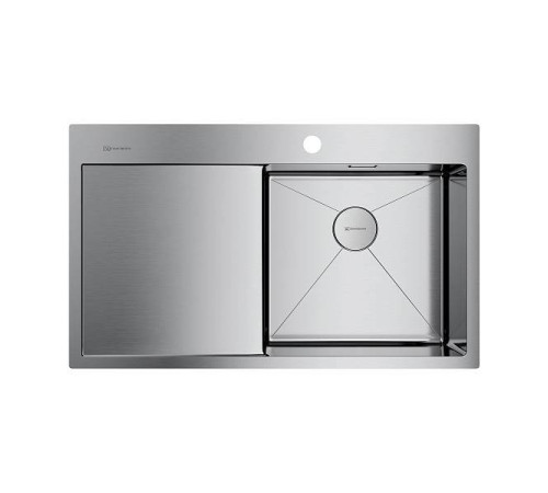 Кухонная мойка Omoikiri Akisame 86-R-IN 86x51 см нержавеющая сталь 4993763