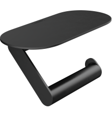 Держатель туалетной бумаги hansgrohe WallStoris матовый черный 27928670