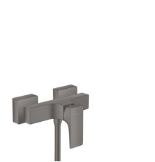 Смеситель для душа Hansgrohe Metropol однорычажный внешний монтаж шлифованный черный хром 32560340