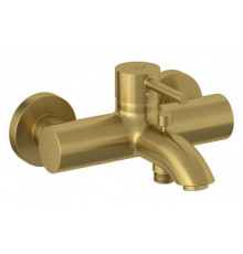 Смеситель для ванны и душа Kludi BOZZ однорычажный золото брашированное 38691N076