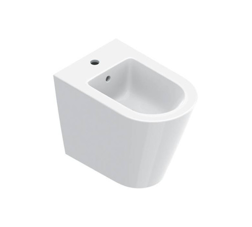 Биде напольное Catalano Zero 55х35 см с 1 отверстием белый глянцевый 0119551001