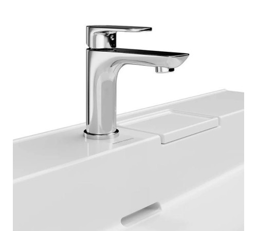 Раковина накладная Kerama Marazzi Logica 60.5х48.5 см 1 отверстие белый глянец LO.wb.60.1