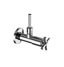 Угловой вентиль Schell Cross 1/2x3/8 хром 053100699